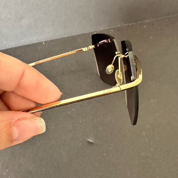 Christian Dior Diormetallic Oversized Sunglasses - Picture 5 of 12